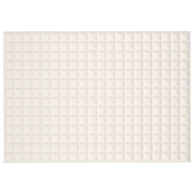 Coperta Ponderata Crema Chiaro 140x200 cm 6 kg Tessuto