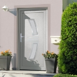 Porta Ingresso Bianca 108x200 cm in PVC