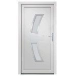 Porta Ingresso Bianca 98x200 cm in PVC