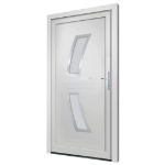 Porta Ingresso Bianca 98x208 cm in PVC