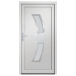 Porta Ingresso Bianca 98x208 cm in PVC