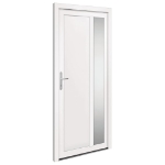 Porta Ingresso Bianca 98x208 cm in PVC