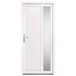 Porta Ingresso Bianca 98x208 cm in PVC