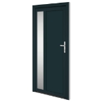 Porta Ingresso Antracite 108x208 cm in PVC