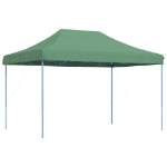 Tenda da Festa Pieghevole Pop-Up Verde 410x279x315 cm