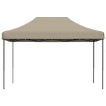 Tenda da Festa Pieghevole Pop-Up Tortora 410x279x315 cm