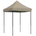 Tenda da Festa Pieghevole Pop-Up Tortora 200x200x306 cm