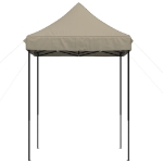 Tenda da Festa Pieghevole Pop-Up Tortora 200x200x306 cm