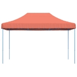 Tenda da Festa Pieghevole Pop-Up Terracotta 440x292x315 cm