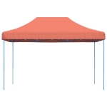 Tenda da Festa Pieghevole Pop-Up Terracotta 410x279x315 cm