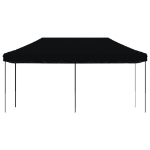 Tenda da Festa Pieghevole Pop-Up Nero 580x292x315 cm