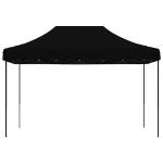 Tenda da Festa Pieghevole Pop-Up Nero 410x279x315 cm