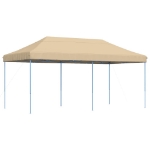 Tenda da Festa Pieghevole Pop-Up Beige 580x292x315 cm