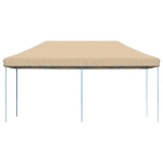 Tenda da Festa Pieghevole Pop-Up Beige 580x292x315 cm