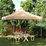 Tenda da Festa Pieghevole Pop-Up Beige 292x292x315 cm