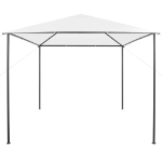 Gazebo da Giardino 3x3x2,9 m Bianco 180 g/m²