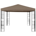 Gazebo 3x3 m Grigio Talpa