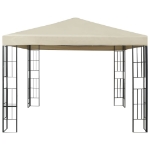 Gazebo 3x3 m Crema