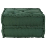 Pouf Modulare Verde 70x70x36 in Tessuto