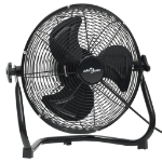 Ventilatore da Pavimento a 3 Velocità 60 cm 115,2 W Nero