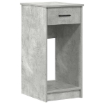 Supporto a Torre per Computer con Cassetto Grigio 35x45x77 cm