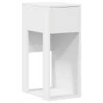 Supporto a Torre per Computer con Cassetto Bianco 30x44x74 cm