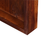 Credenza/Scrittoio in Legno Massello di Sheesham Marrone